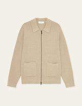 FISCHER COTTON ZIP OVERSHIRT 020926