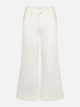 THE SEAMED WIDE CROP TROUSER 020226