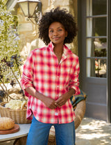 EILEEN REALXED PLAID SHIRT 101425