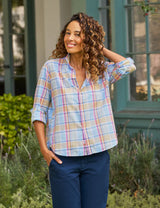 EILEEN PLAID RELAXED SHIRT 041025