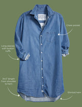MARY CLASSIC SHIRTDRESS 042126