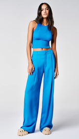 PLEATED TROUSER