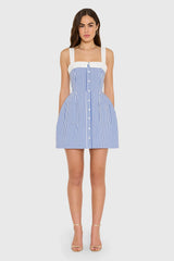 MINDY STRIPE MINI DRESS 050326