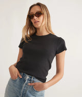 LEXI RIB CREW TEE 020426