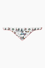 HOLIDAY TOILE PET BANDANA 111825