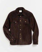SAVOY WAXED SUEDE WORKSHIRT 111025