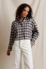 TATE PLAID BUTTON DOWN 072626
