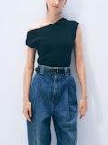 CASHMERE OFF SHOULDER TOP 020226