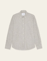 KONRAD STRIPE LINEN SHIRT 020926