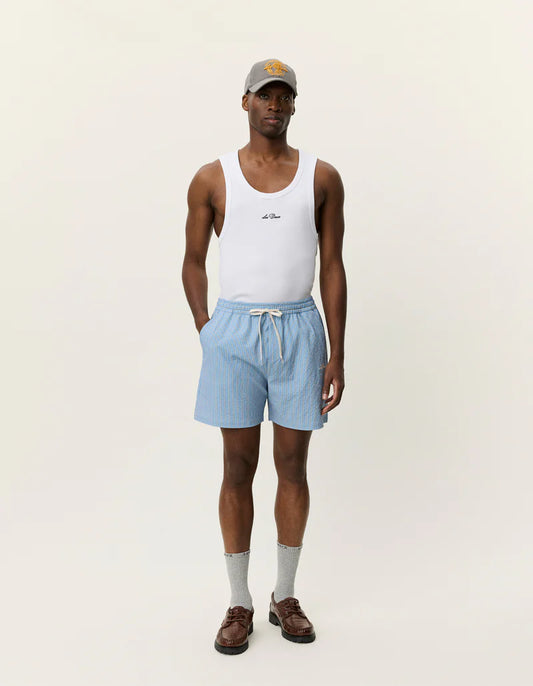 STAN SEERSUCKER SWIM SHORT 032026