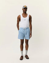 STAN SEERSUCKER SWIM SHORT 032026