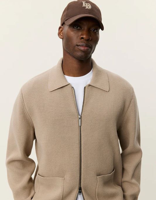 FISCHER COTTON ZIP OVERSHIRT 020926