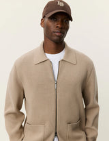 FISCHER COTTON ZIP OVERSHIRT 020926