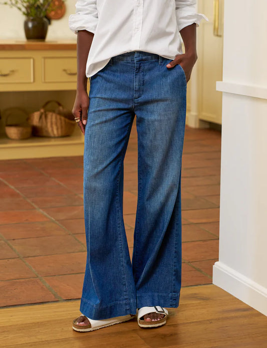 W.VILLAGE WIDE LEG TROUSER 072125