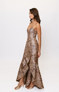 ALMA TIERED MAXI DRESS 100225