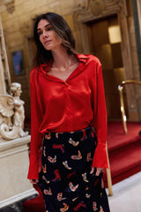 DARIA FRENCH CUFF PULLOVER 101425