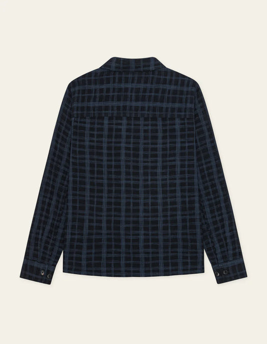 TEXTURED SLUB OVERSHIRT 052026