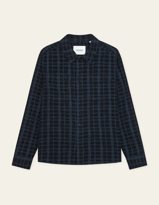 TEXTURED SLUB OVERSHIRT 052026