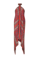 TWIST HALTER DRESS 121125