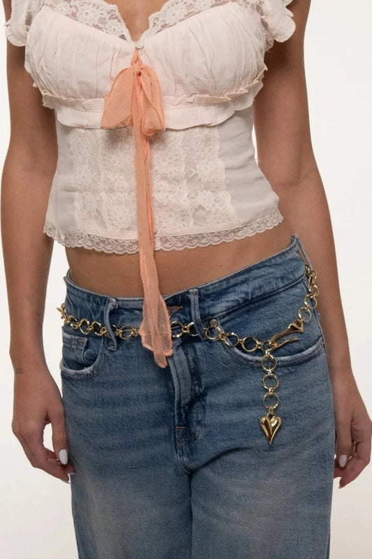 KARLI B BELT WITH HEART