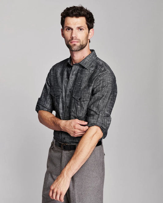SLUB COTTON SCOUT SHIRT 081526