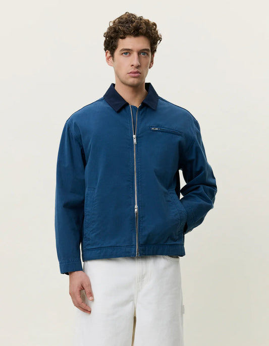 TWILL ZIPPER JACKET 052026