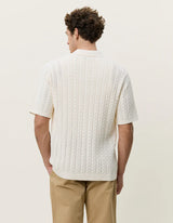 CABLE KNITTED SS SHIRT 052126