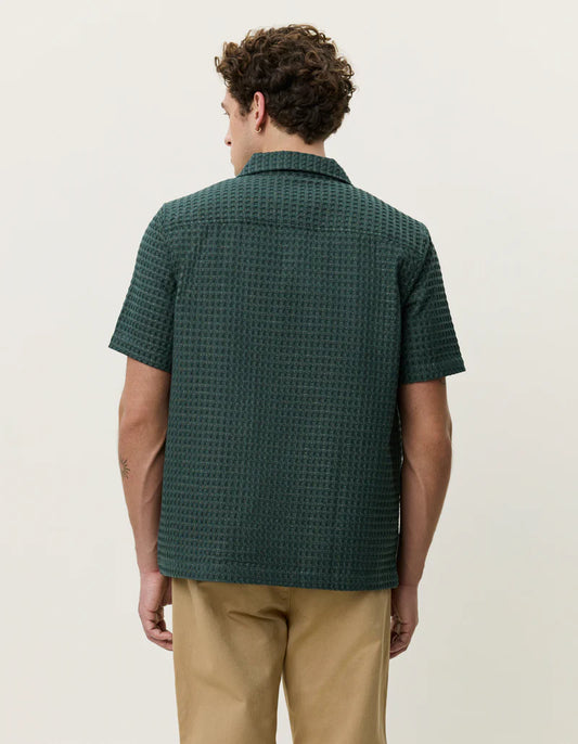 CHECK SEERSUCKER SHIRT 052126