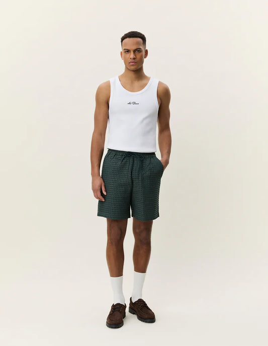 CHECK SEERSUCKER SHORTS 52026