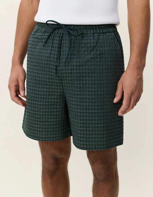 CHECK SEERSUCKER SHORTS 52026