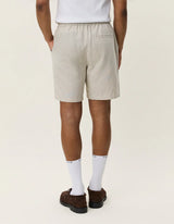 DRAWSTRING LINEN SHORTS 052126