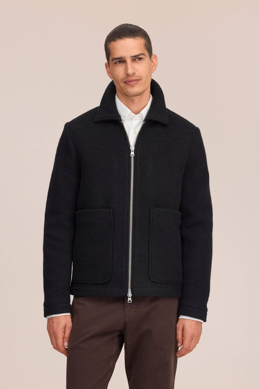 GAEL ZIP WOOL JACKET 092426