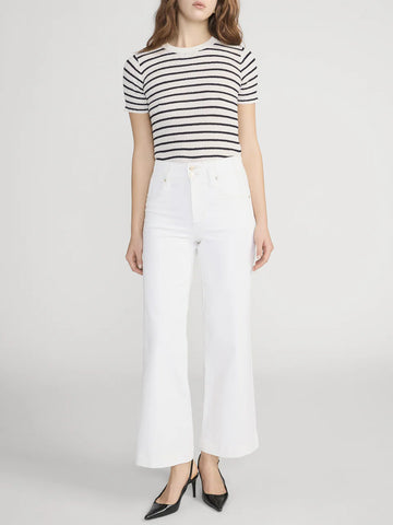 THE SEAMED WIDE CROP TROUSER 020226