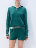 CASHMERE VARSITY HOODIE 122925