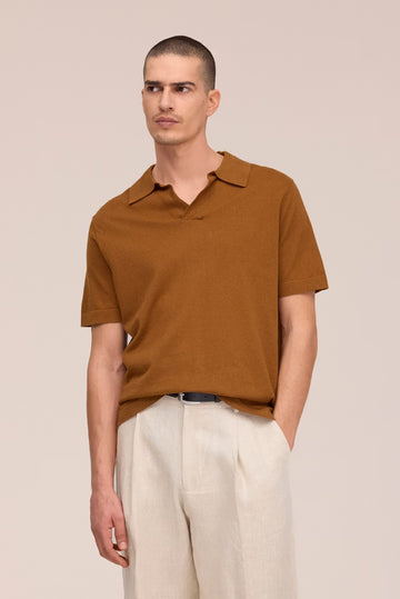 RYAN COTTON LINEN POLO 052226