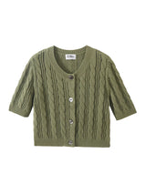 BRIDLEY COTTON SS CARDI 022526