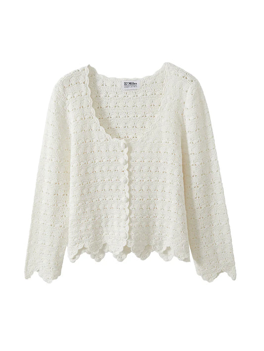 REY CROCHET CARDIGAN 022526