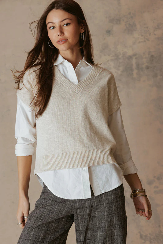 BARIA SLUB VNECK 032726