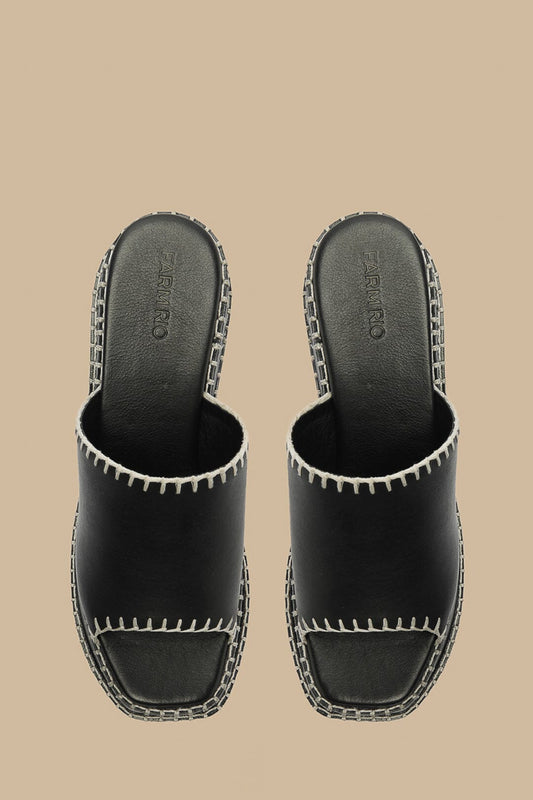 WEDGE MULE SANDAL 031825