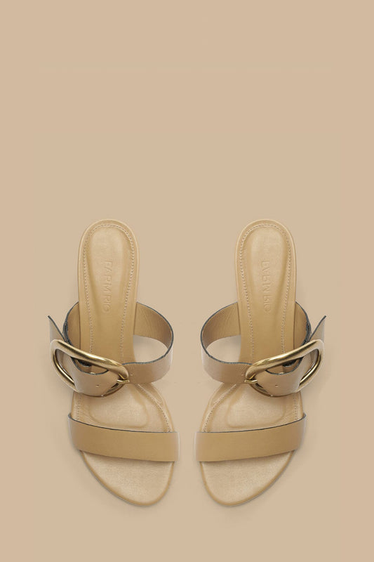 BUCKLE WEDGE SANDAL 031825