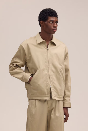PETRUS SATIN HYBRID ZIP JKT 031526