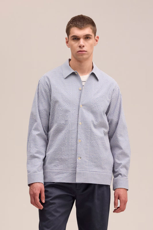 REED SEERSUCKER OVERSHIRT 031426
