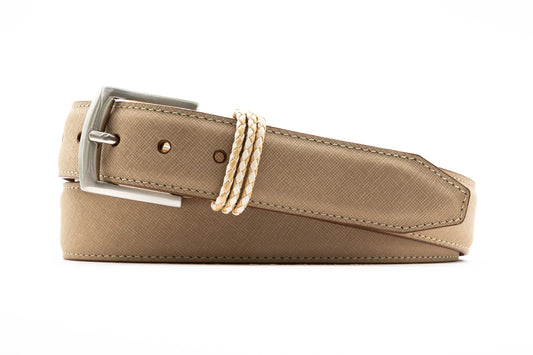 BERMUDA BRAID LEATHER BELT