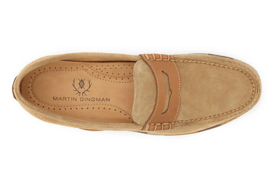 BILL SUEDE PENNY LOAFERS