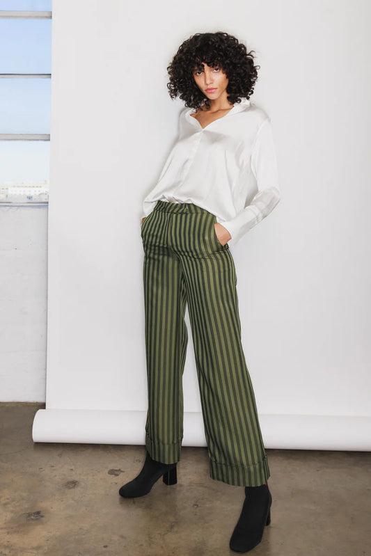 DARIA FRENCH CUFF BLOUSE 091125