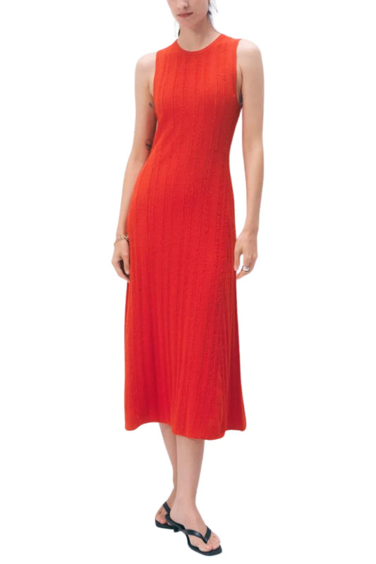 LINEN BLEND DRESS 033026