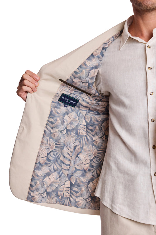 DOVER NOTCH JACKET LINEN 032626
