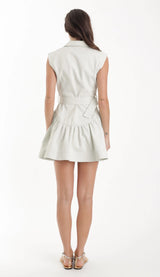 NYSA DENIM MINI DRESS 040926