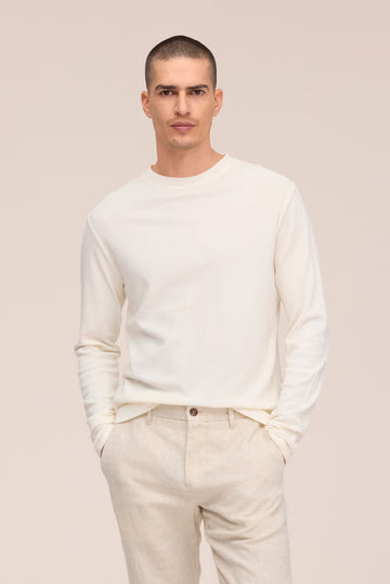 CLIVE WAFFEL KNIT LS 081426
