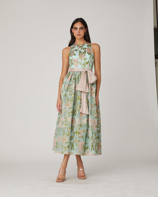 SERRA JAQUARD DRESS 053124